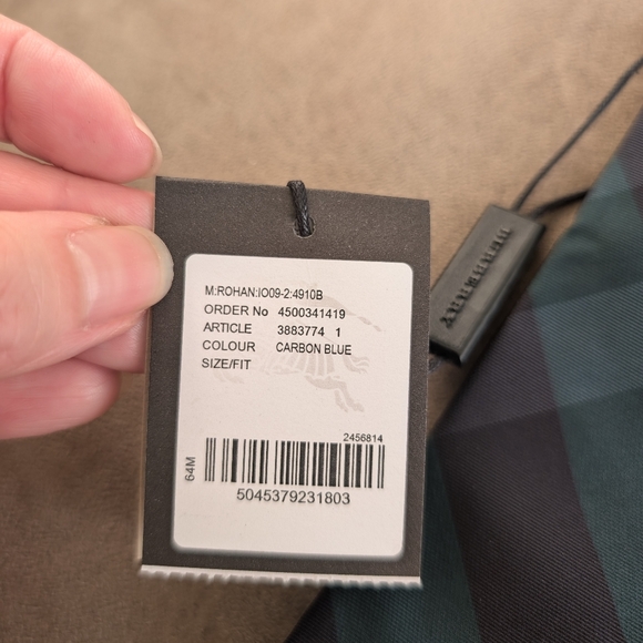 Burberry Silk Check Tie - Picture 7 of 8